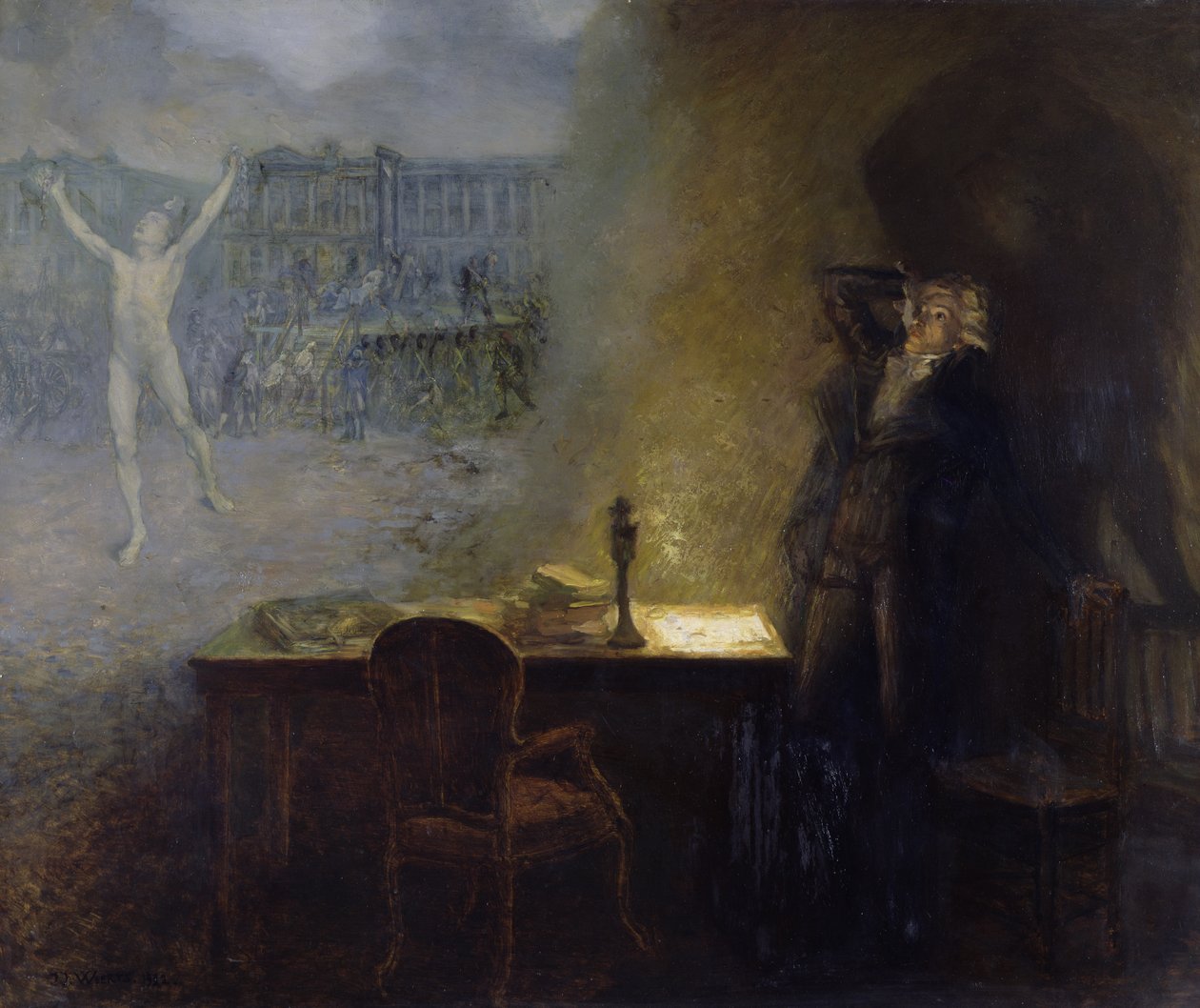 Vize Robespierra od Jean Joseph Weerts
