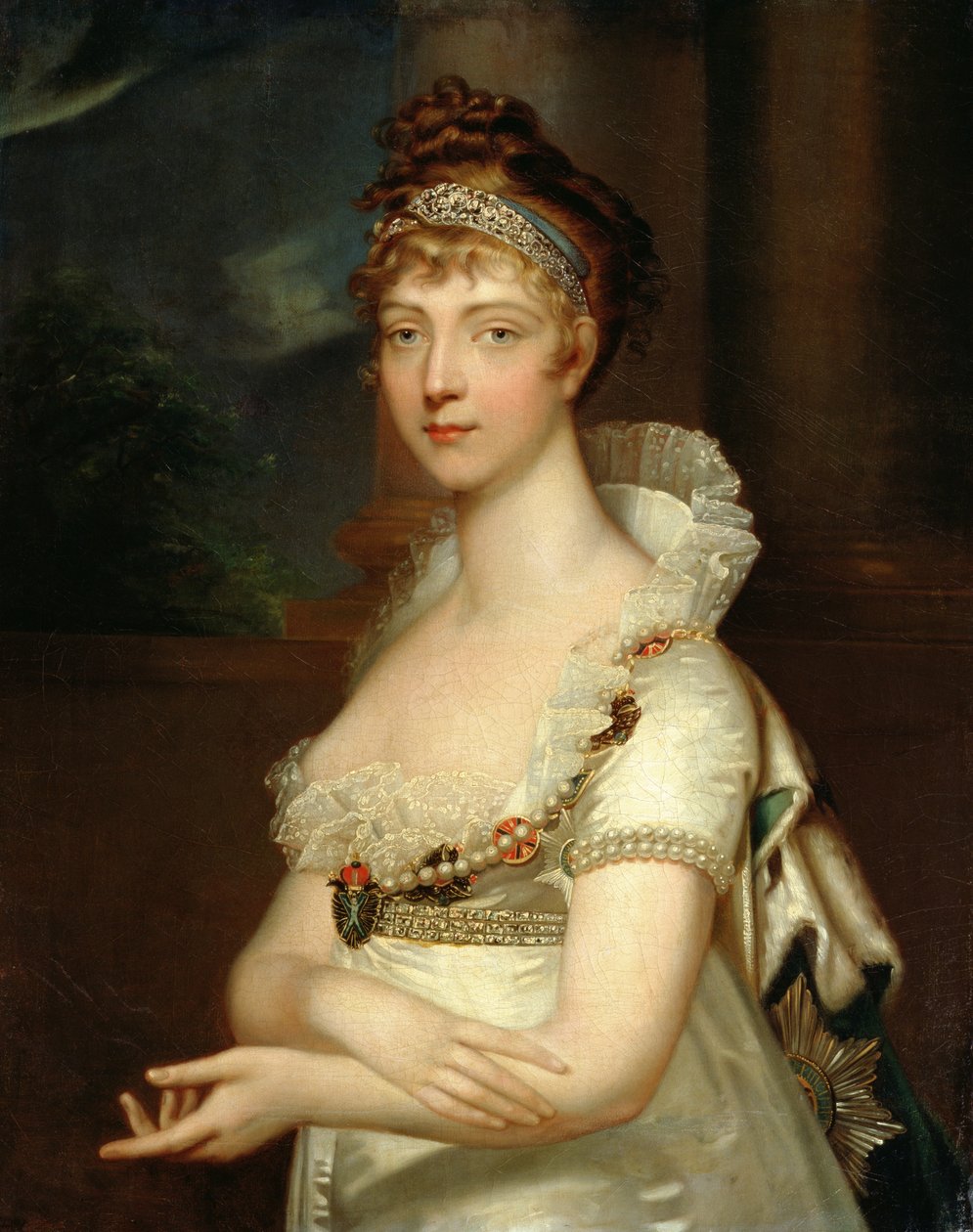 císařovna Alžběta Alexejevna (1779-1826) od Jean Laurent Mosnier