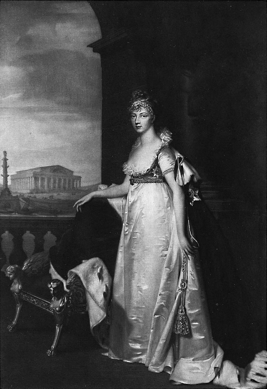 Portrét Alžběty Alexejevny (1779-1826) od Jean Laurent Mosnier