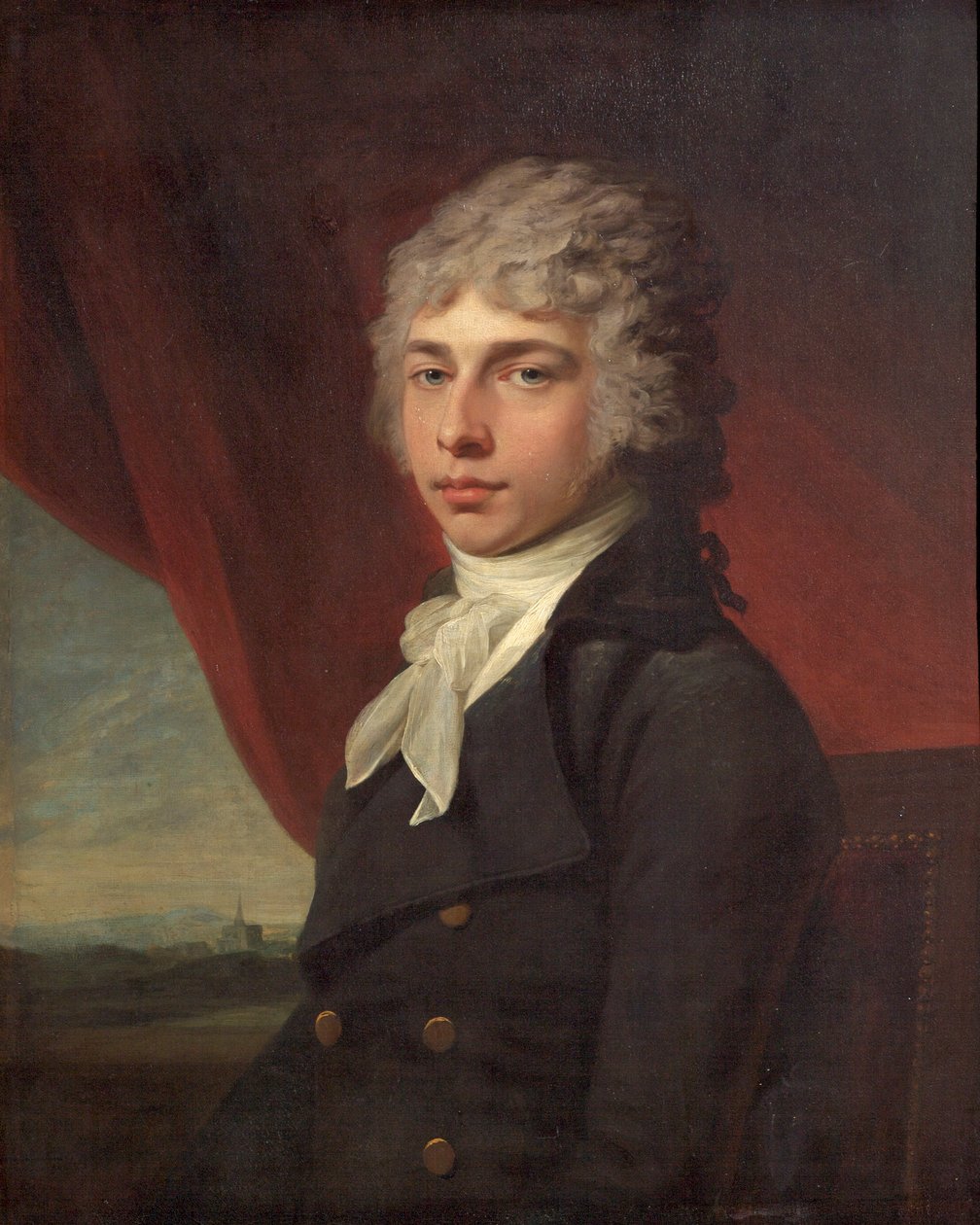 Portrét mladého muže, kolem roku 1795 od Jean Laurent Mosnier