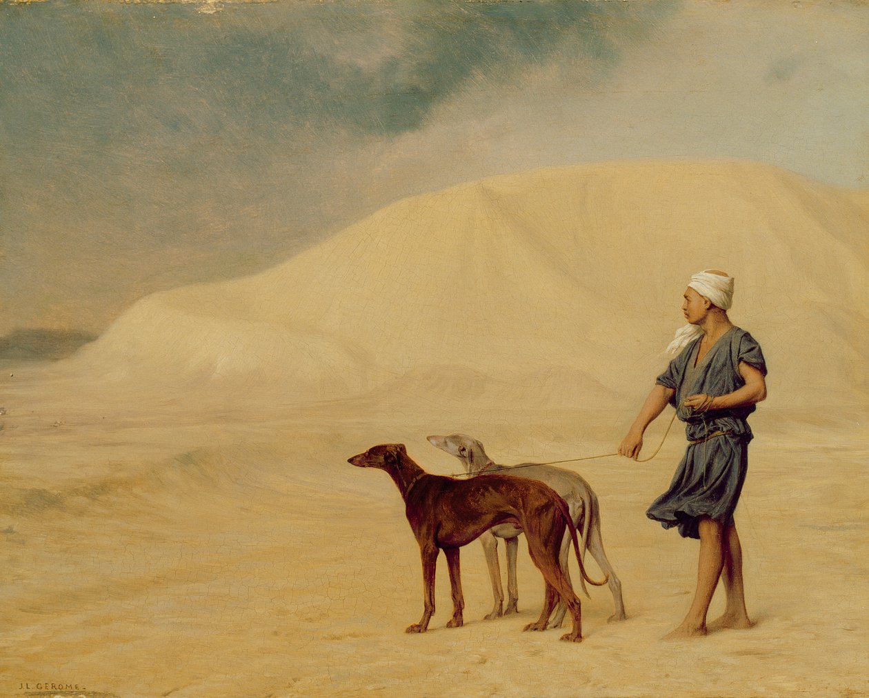 V poušti od Jean Leon Gerome