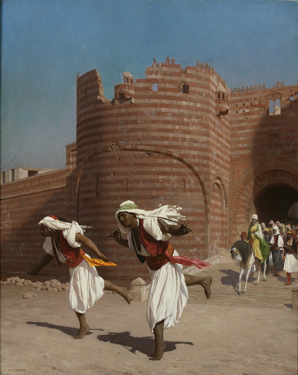 The Runners of the Pasha od Jean Leon Gerome