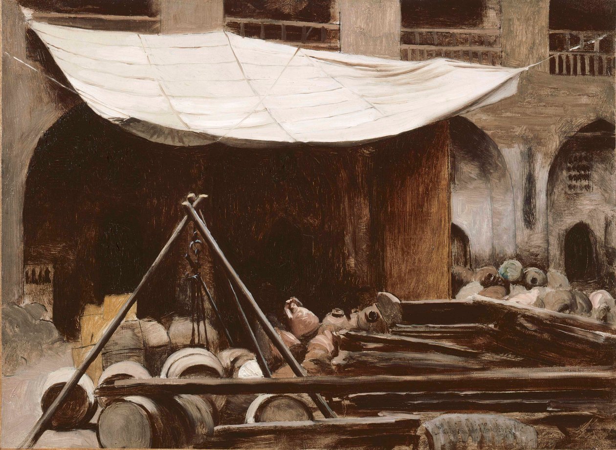 Souky v srdci Káhiry, 1861-62 od Jean Leon Gerome