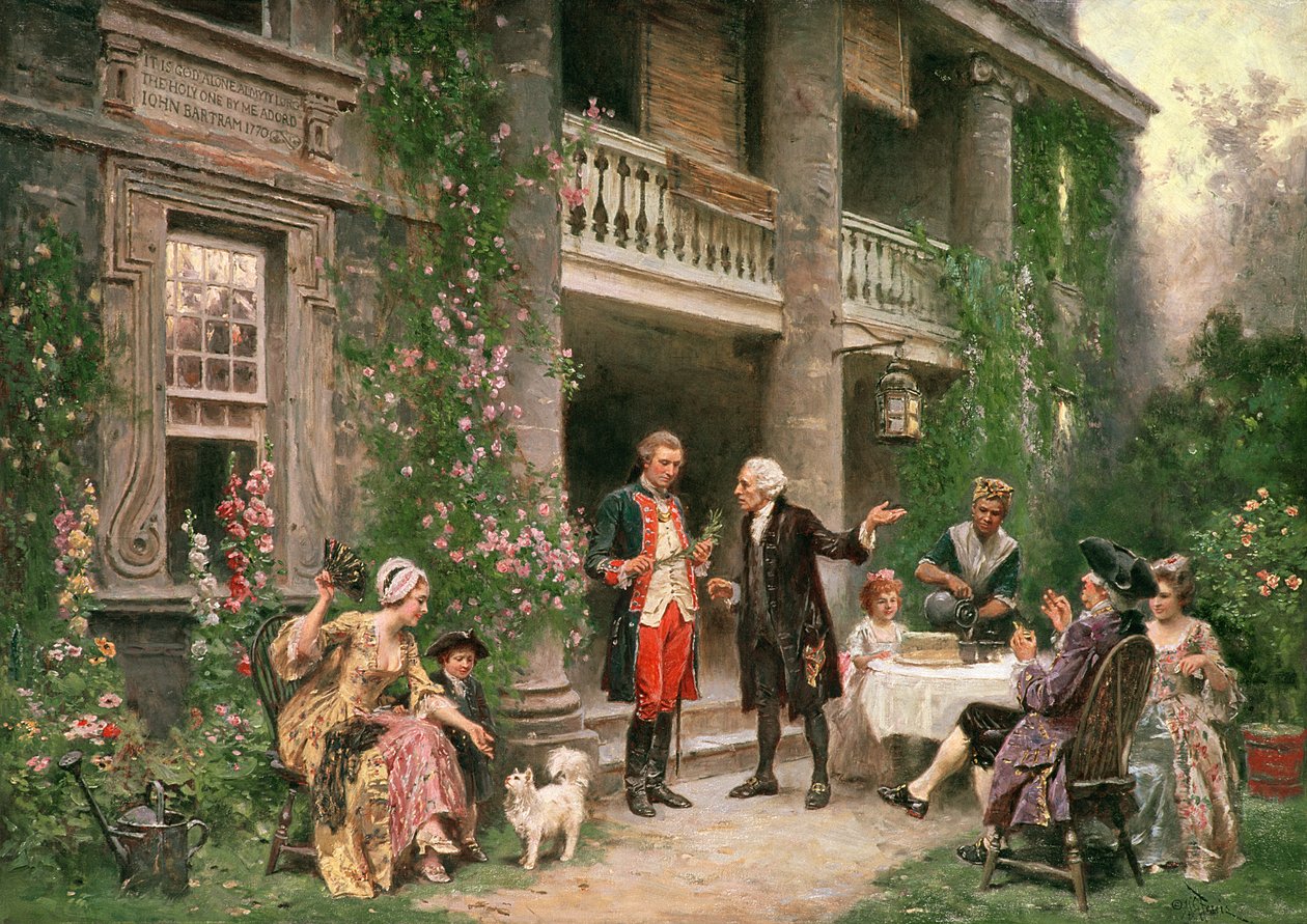 George Washington na návštěvě Bartram