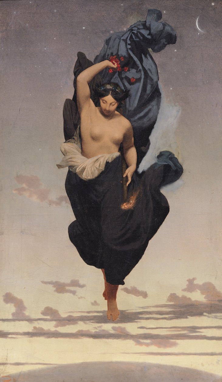 Noc, kolem 1850-55 od Jean Leon Gerome