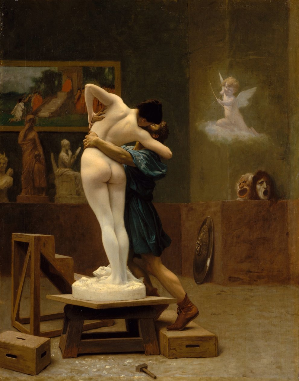 Pygmalion a Galatea od Jean Leon Gerome