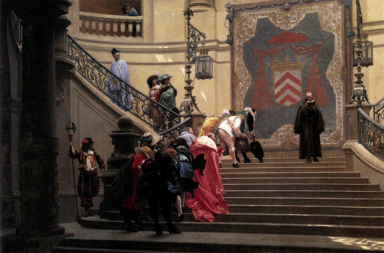 Moc za trůnem od Jean Leon Gerome