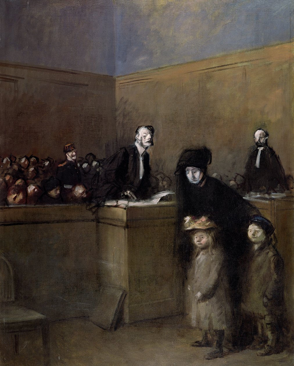 Slabí a utlačovaní, kolem roku 1910 od Jean Louis Forain