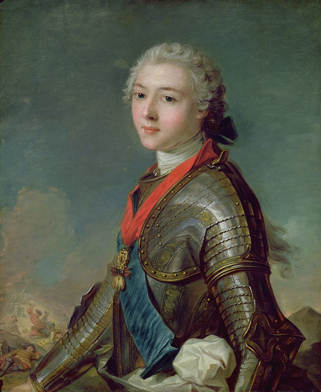 Louis Jean Marie de Bourbon (1725-93) vévoda z Penthievre, 1743 od Jean Marc Nattier