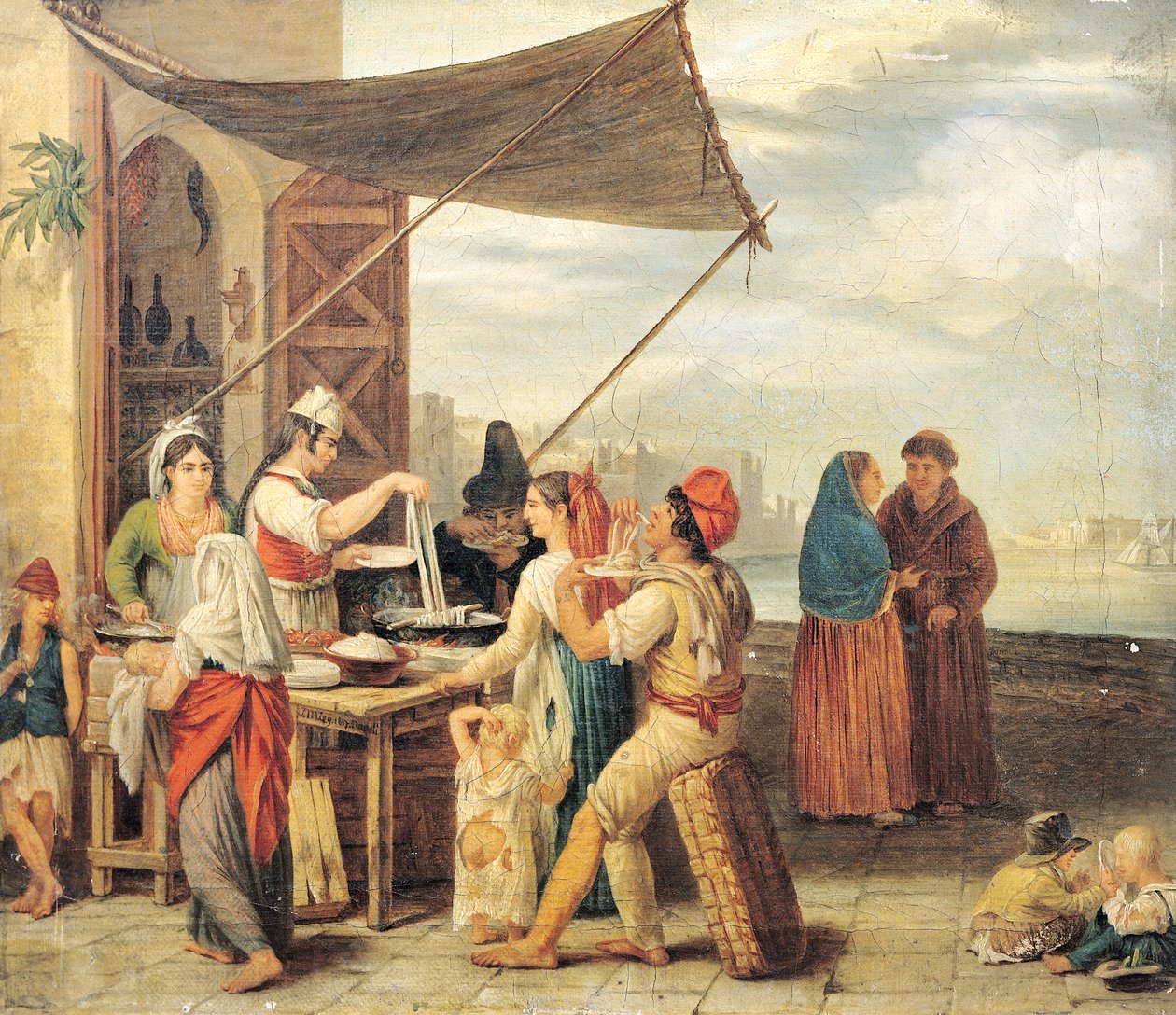 Italský trh od Jean Mieg