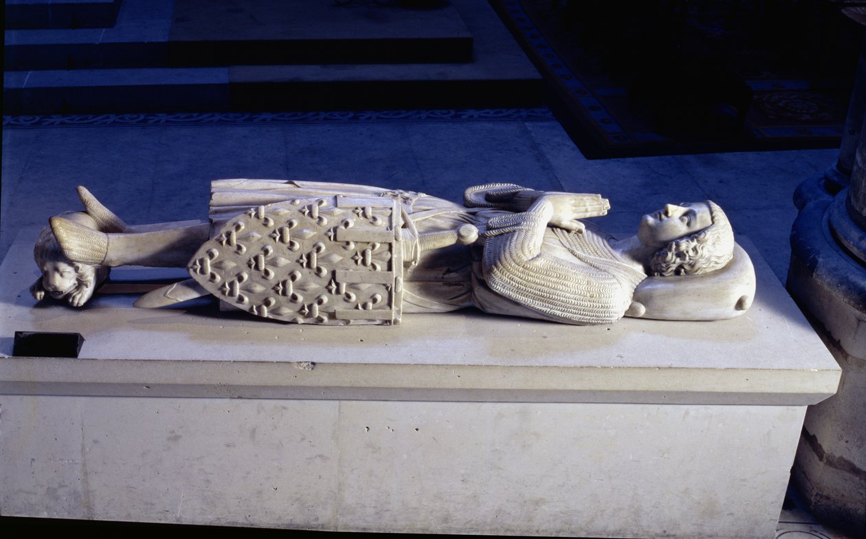 Podobizna Roberta II., hraběte z Artois (1250-1302), 1317 od Jean Pepin