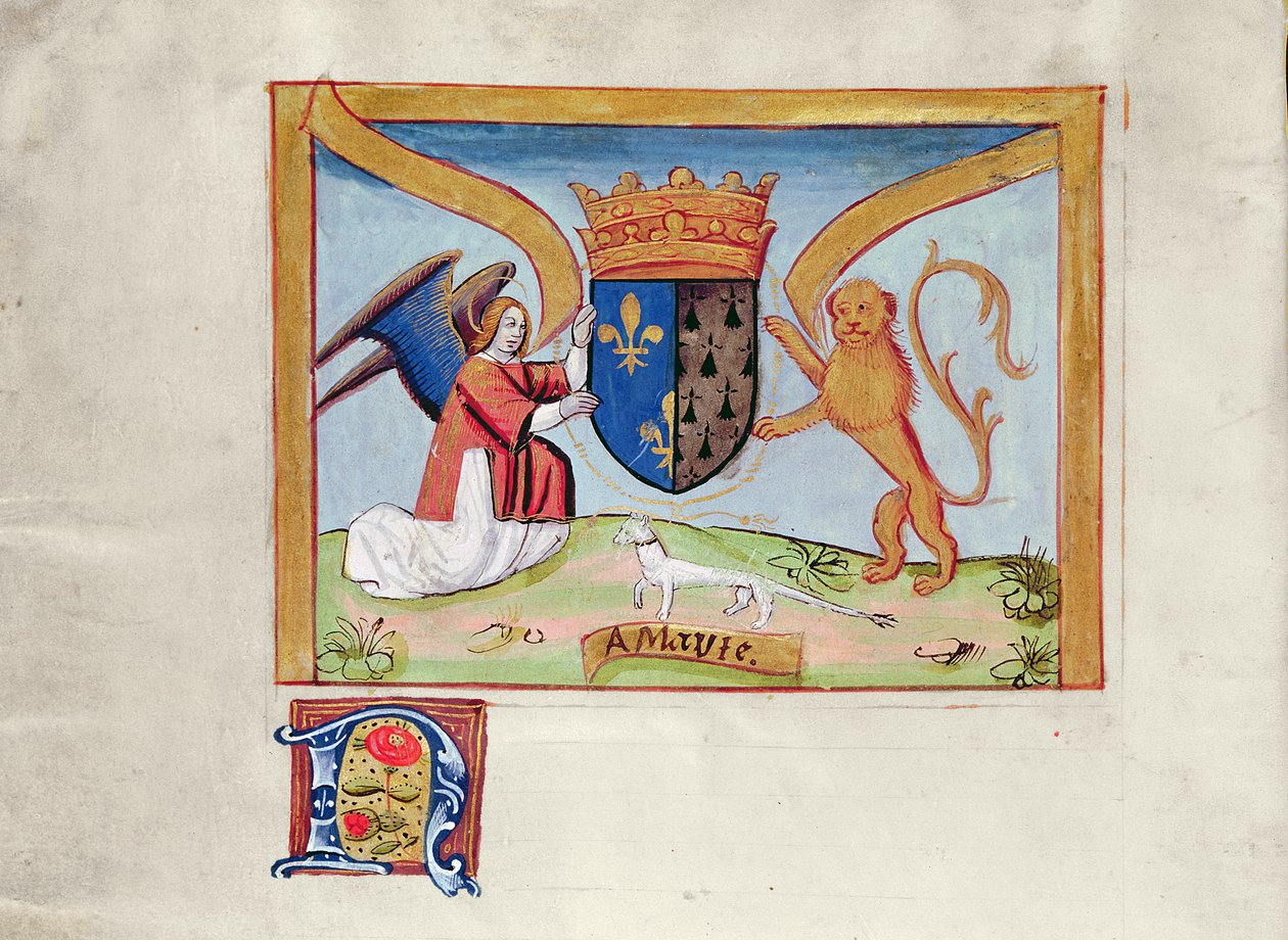 Erb Anny Bretaňské (1477-1514) 1515 od Jean Perreal
