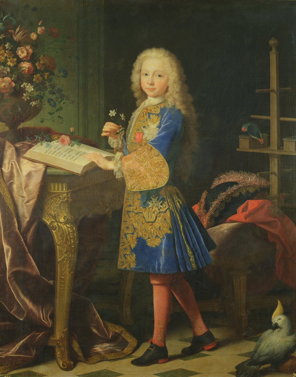 Karel III. (1716-88) jako dítě, 1725-35 od Jean Ranc