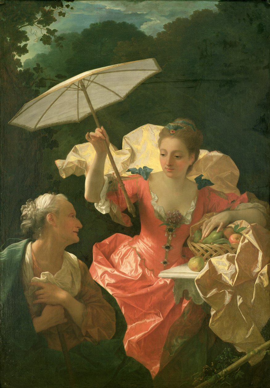 Vertumnus a Pomona od Jean Ranc