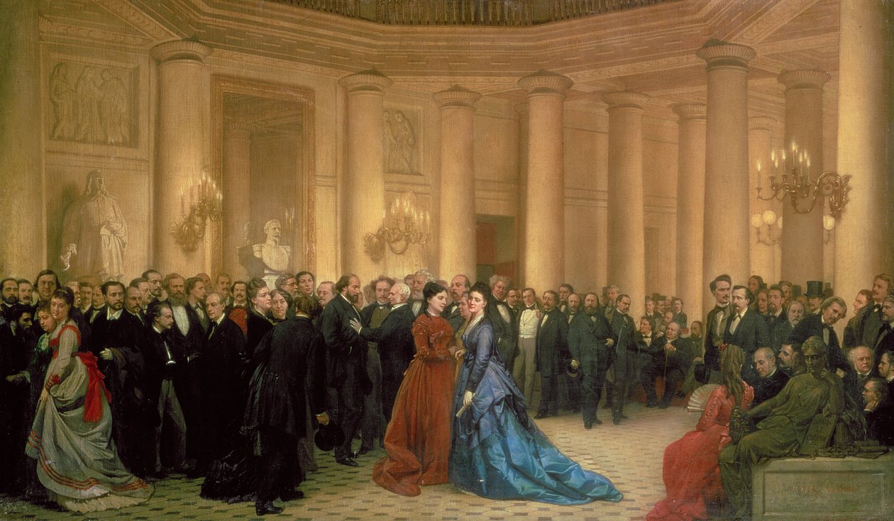 Divadlo Odeon, Paříž, 1869 od Jean Raymond Hippolyte Lazerges