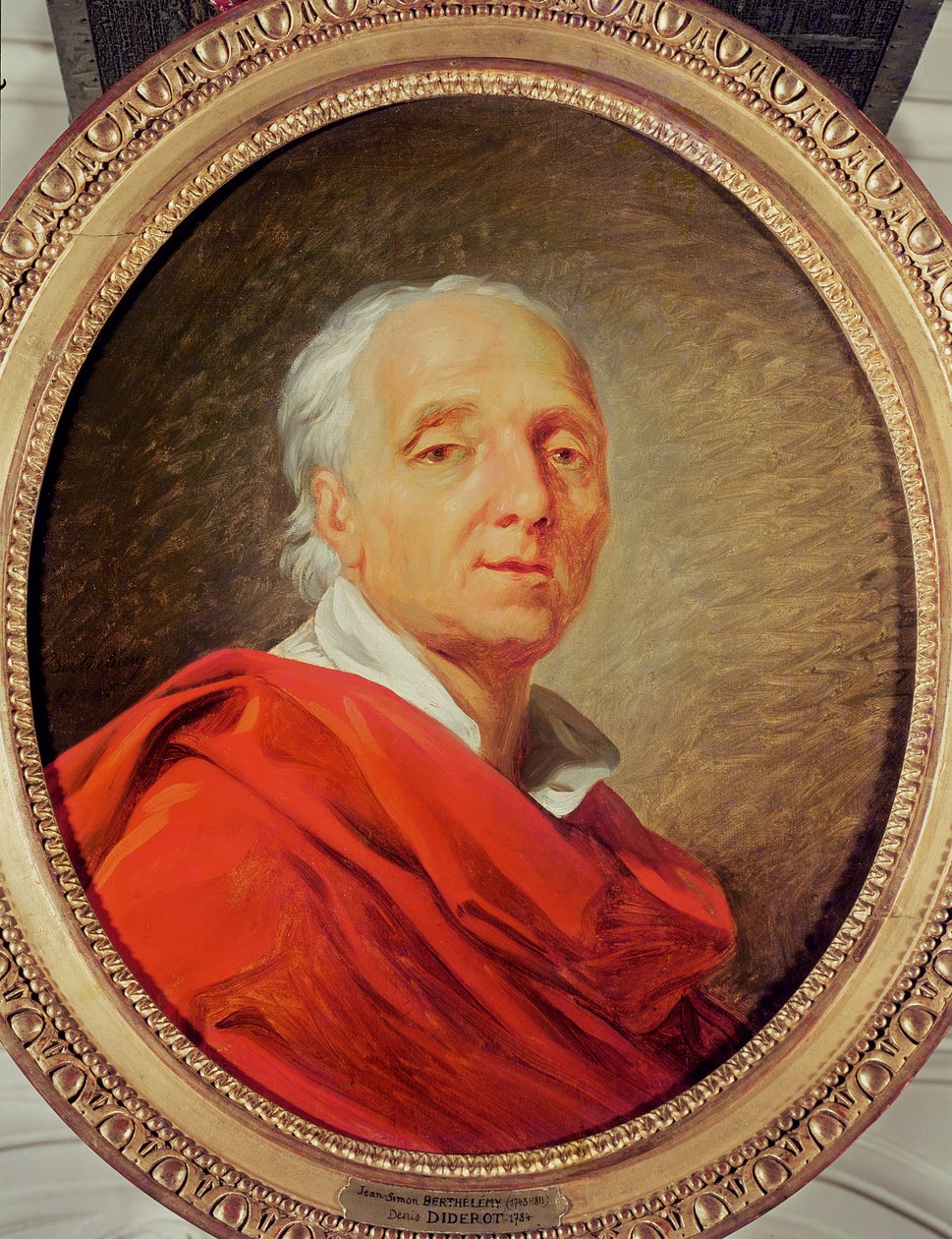 Denis Diderot (1713-84) 1784 od Jean Simon Berthelemy
