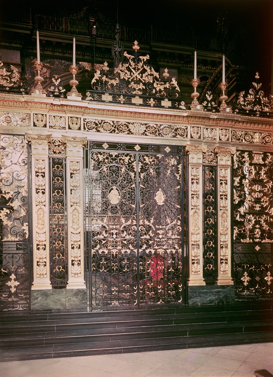 Brány z obrazovky svatyně, katedrála sv. Pavla, 1710 od Jean Tijou