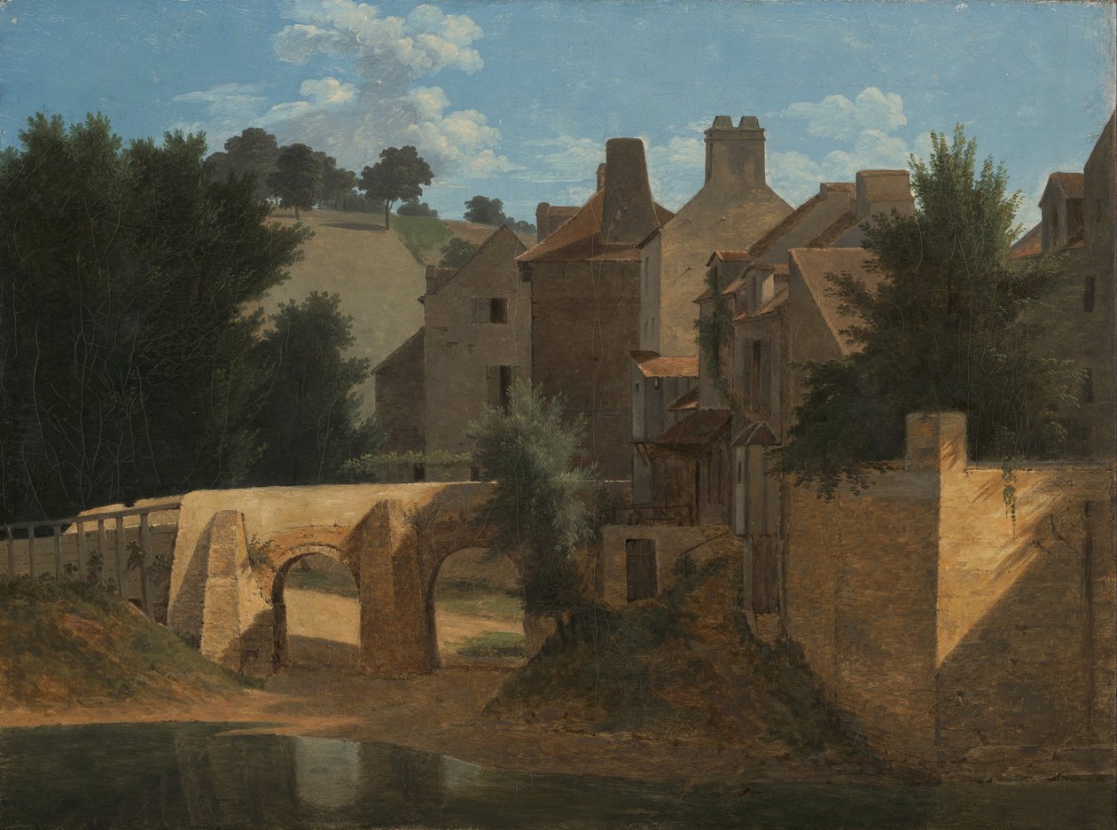 Pohled na Ile-de-France od Jean Victor Bertin