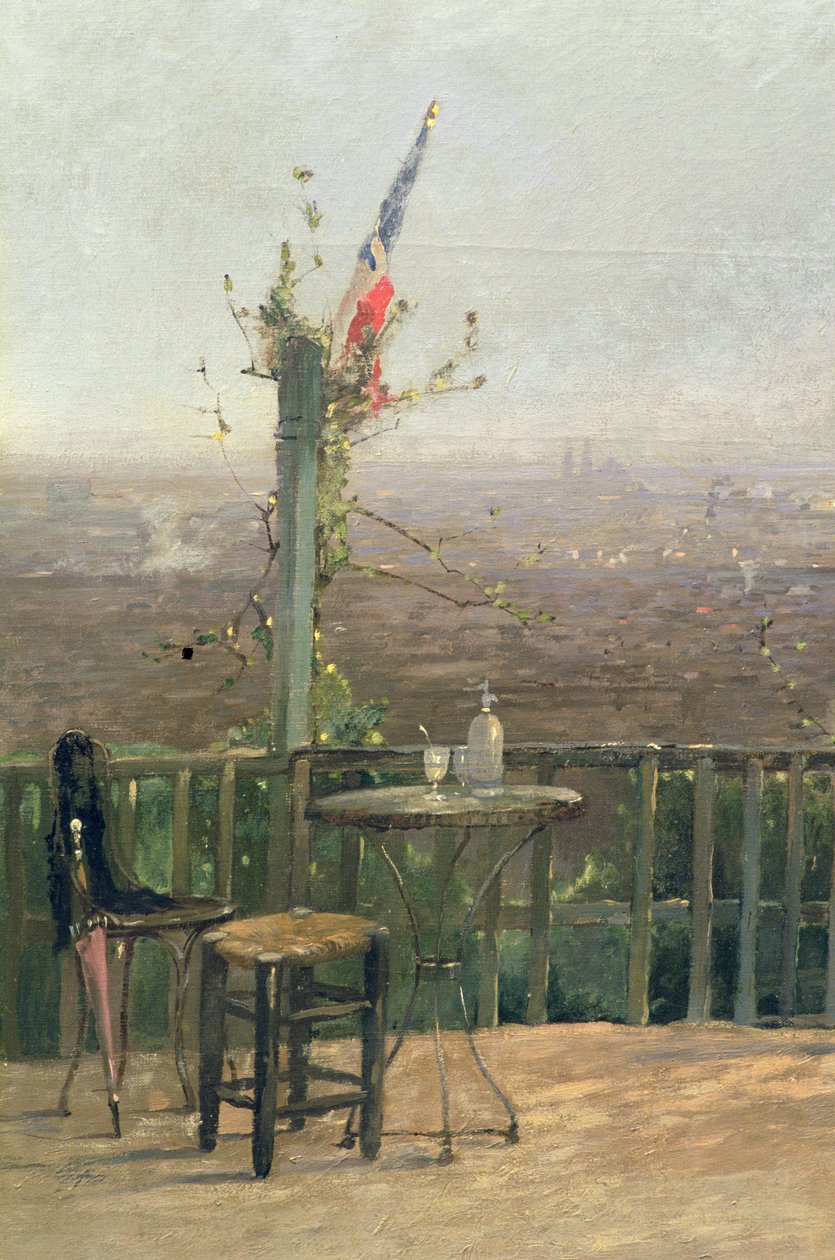 Paříž viděná z výšin Montmartru (detail) (viz také 164310, 164312) od Jean d