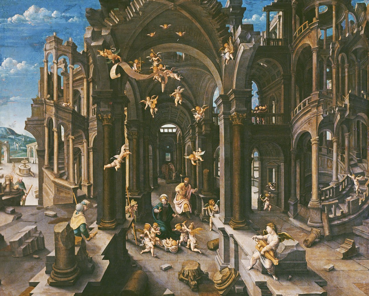 Klanění pastýřů od Jean de Gourmont