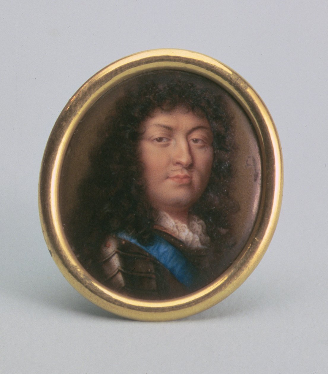Portrét francouzského krále Ludvíka XIV. (smalt) od Jean the Elder Petitot