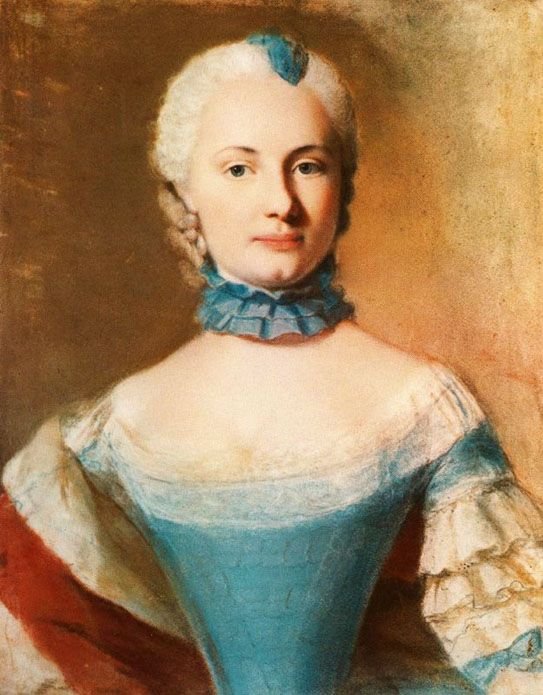 Elizabeth Frederica Sophia, vévodkyně z Württembergu (1732-1780) od Jean Étienne Liotard