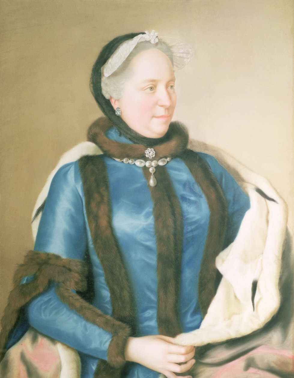 Císařovna Marie Terezie Rakouská (1717-80), kolem 1770 od Jean Étienne Liotard