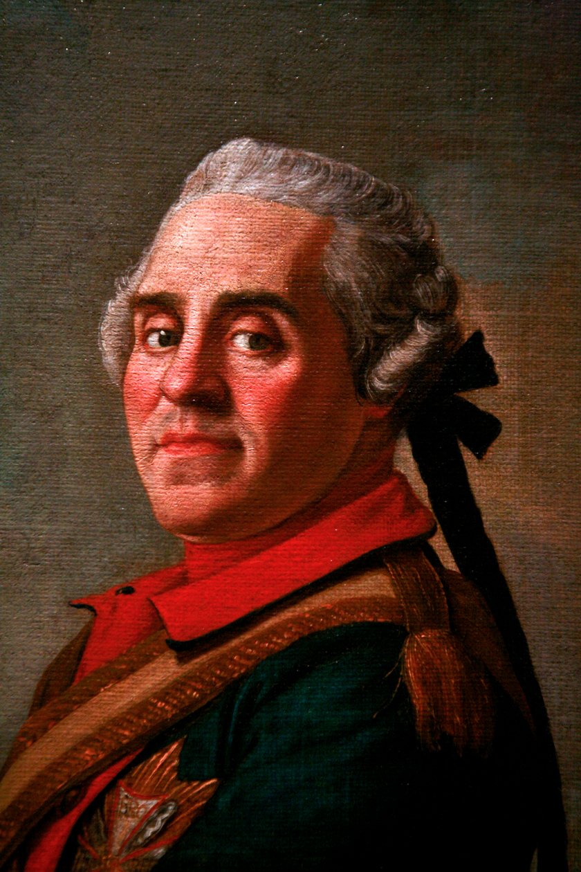 Maurice Saského od Jean Étienne Liotard