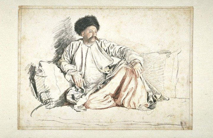 Portrét pana Levetta od Jean Étienne Liotard