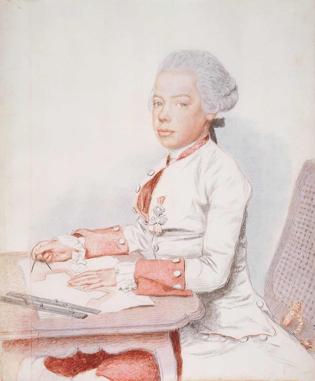 Portrét arcivévody Petera Leopolda Rakouska od Jean Étienne Liotard
