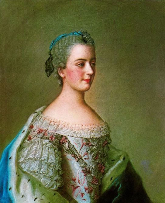 Portrét Isabely Parmské od Jean Étienne Liotard