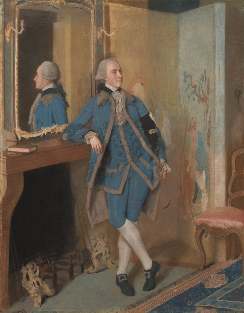 Portrét Johna, lorda Mountstuarta, později 4. hraběte a 1. markýze z Bute od Jean Étienne Liotard