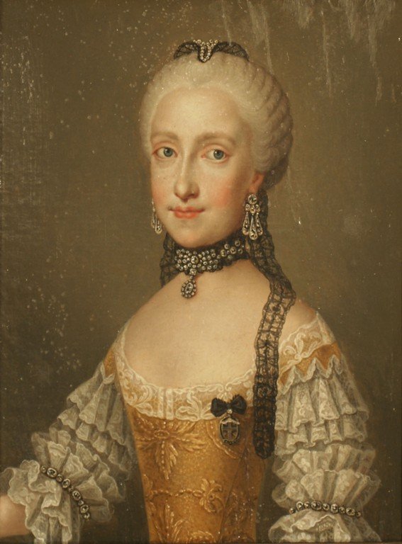 Portrét Marie Luisy Španělské od Jean Étienne Liotard