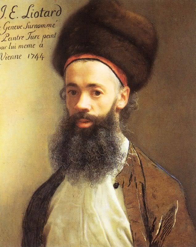 Autoportrét od Jean Étienne Liotard