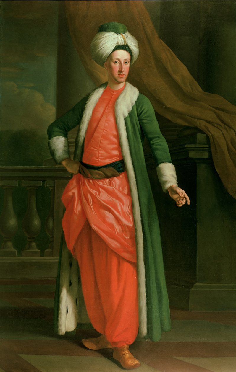 Čtvrtý hrabě ze Sandwiche od Jean Étienne Liotard