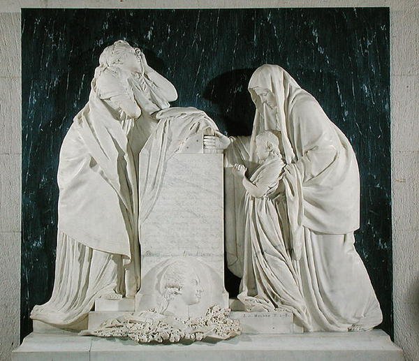 Památník pro srdce Victora Charpentiera (1732-76) Comte d