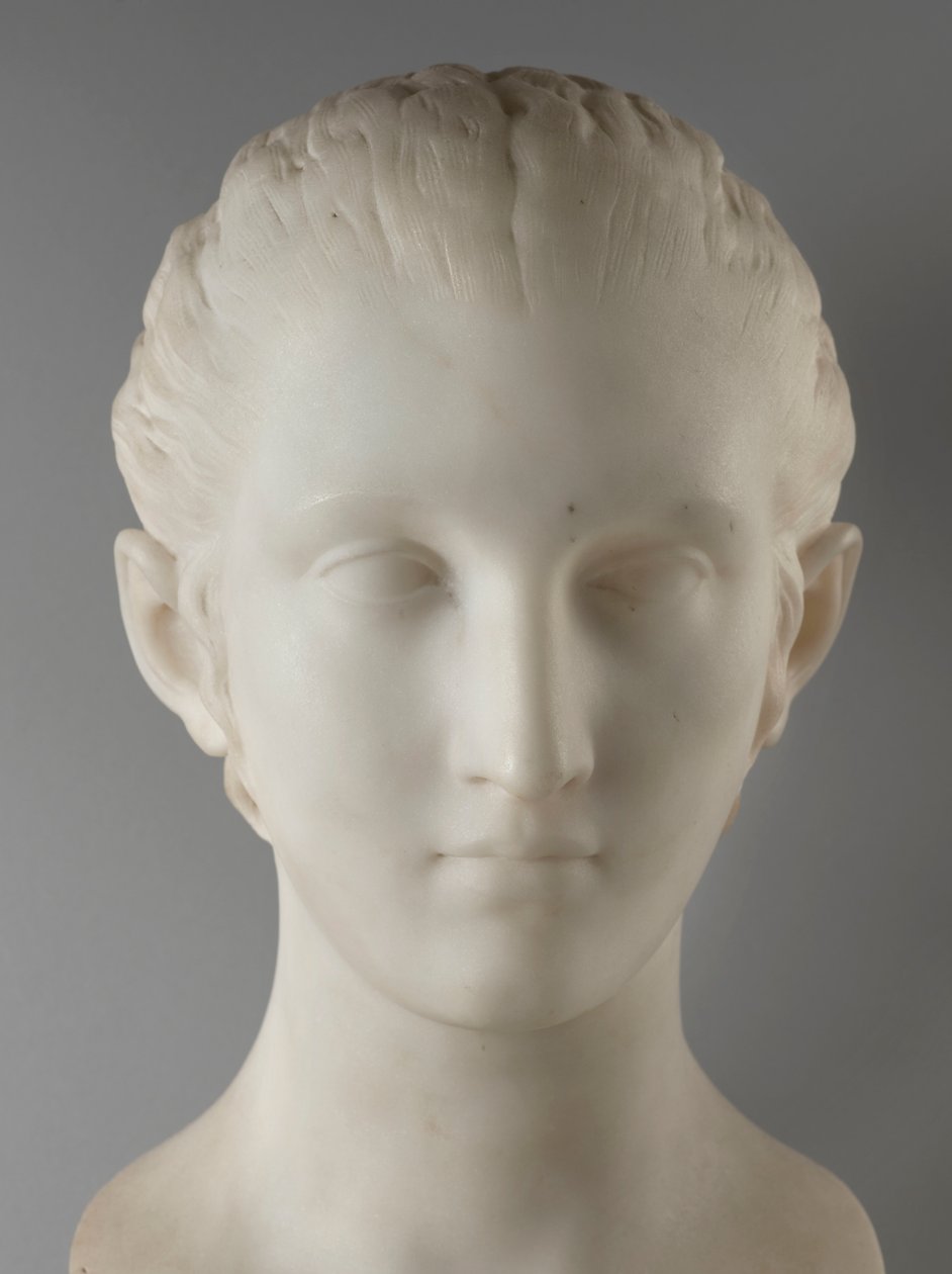 Venkovanka z Frascati od Jean-Antoine Houdon