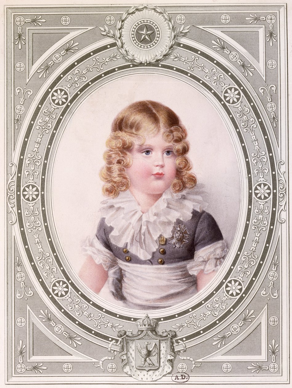 Portrét římského krále Napoleona II. (1811-32) kolem roku 1815 od Jean Baptiste Isabey