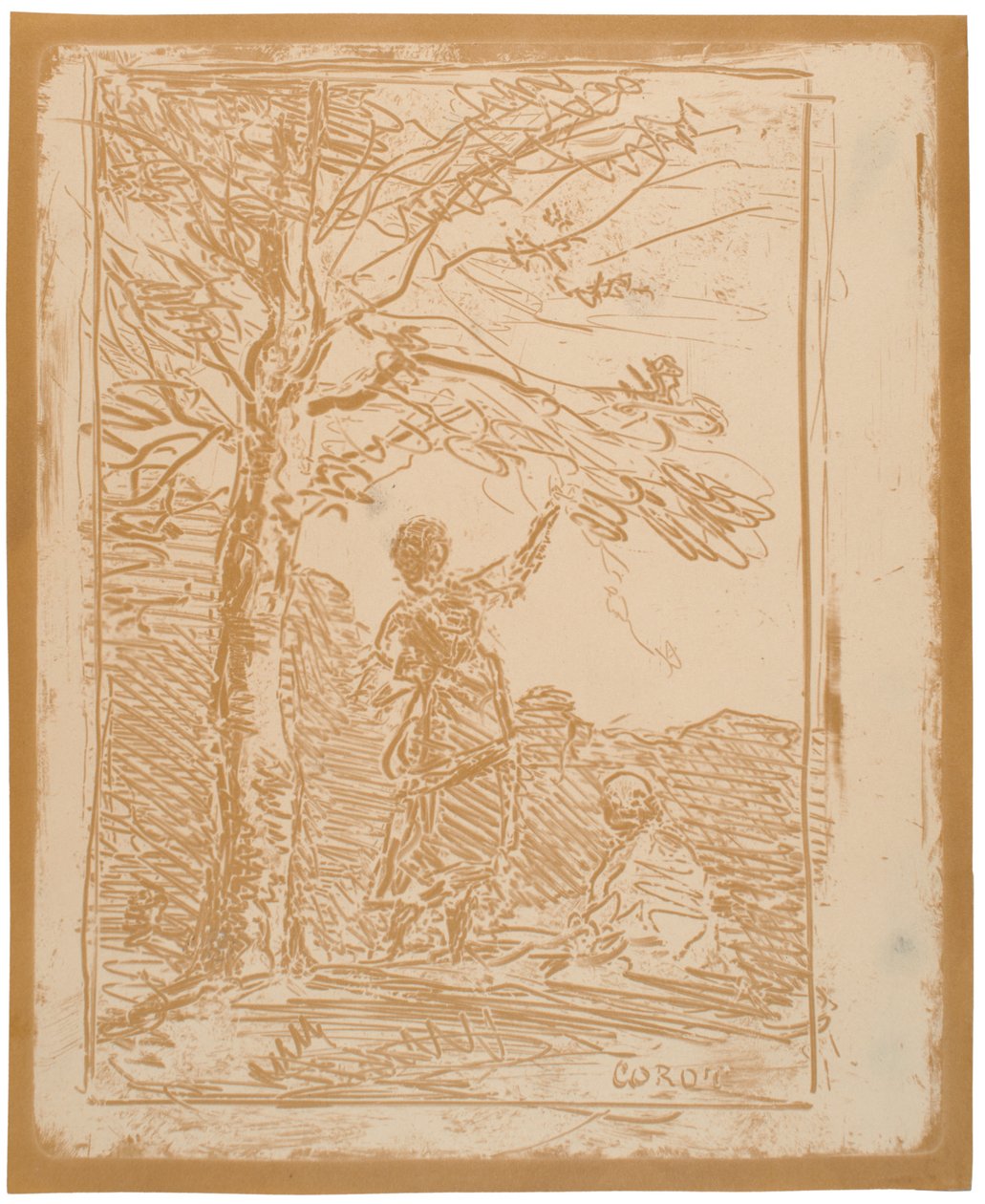 Der Tod und das Mädchen od Jean-Baptiste-Camille Corot
