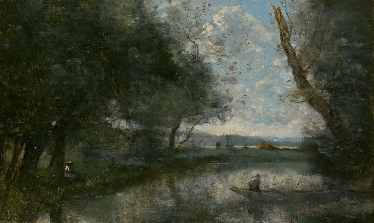 Krajina od Jean-Baptiste-Camille Corot