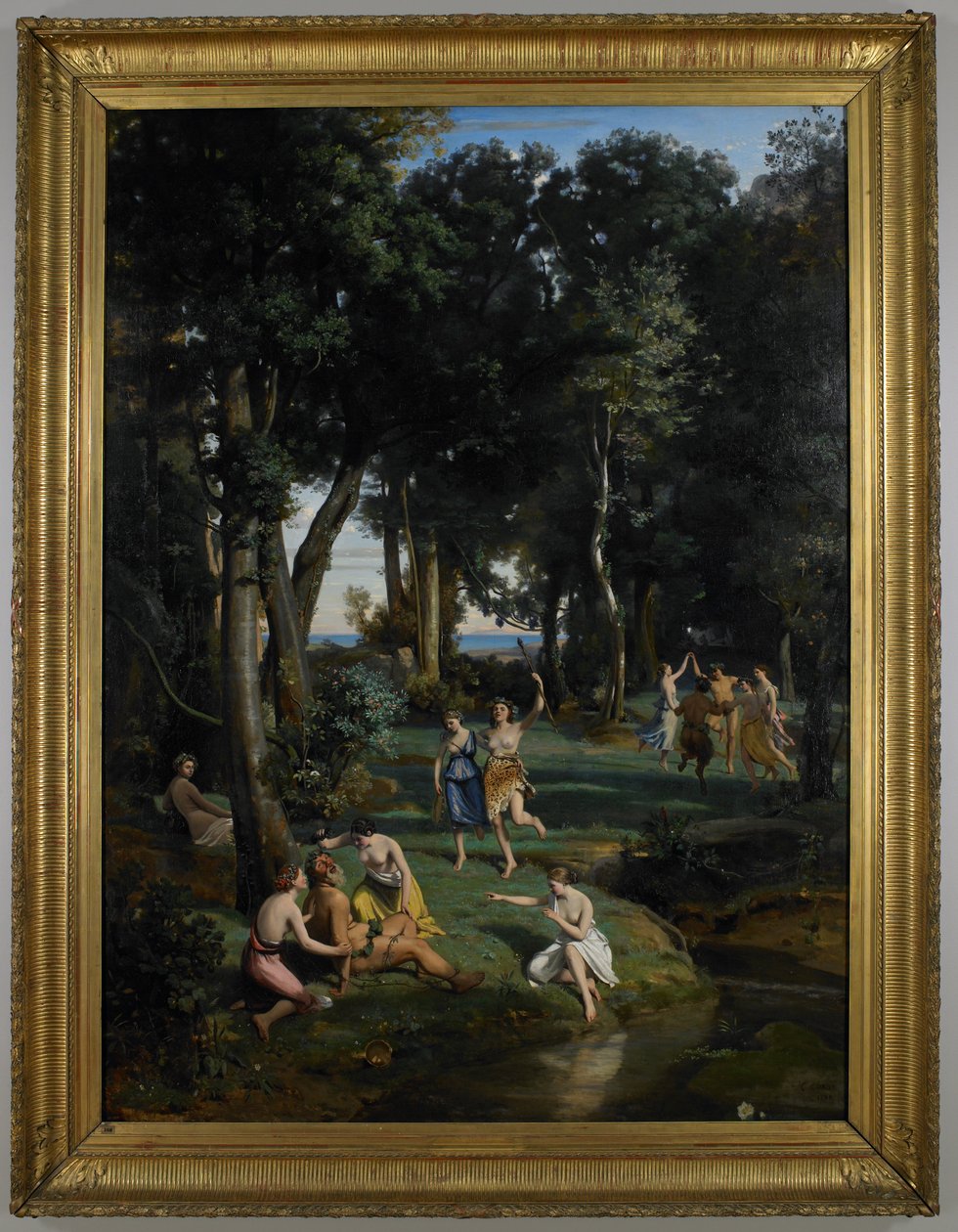 Silénos od Jean-Baptiste-Camille Corot