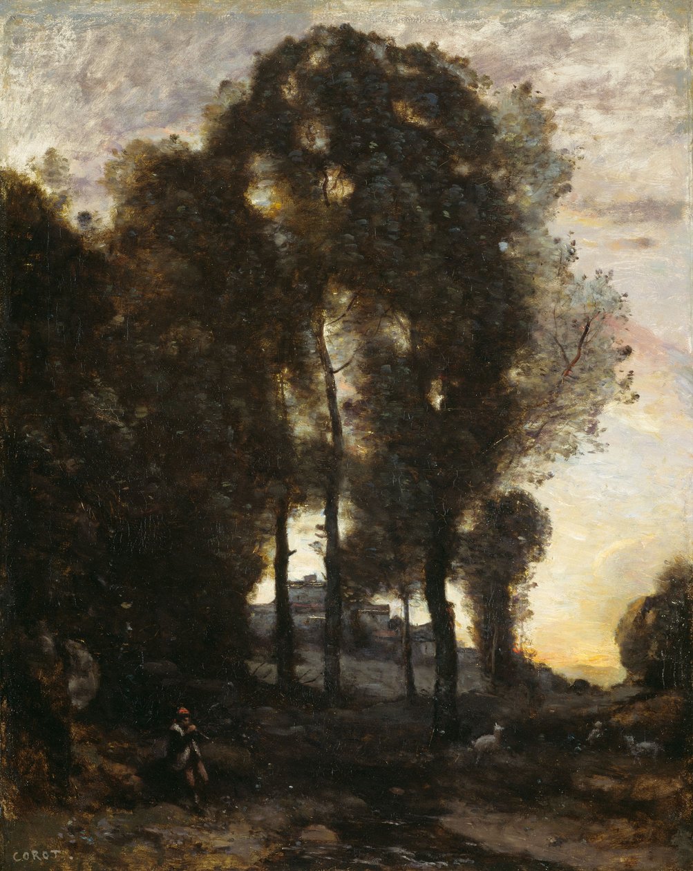 Suvenýr z Itálie od Jean-Baptiste-Camille Corot