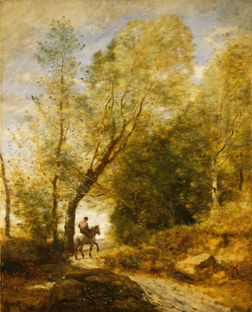Coubronský les od Jean-Baptiste-Camille Corot