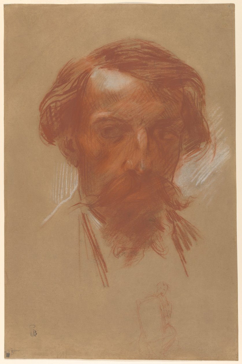 Autoportrét od Jean-Baptiste Carpeaux