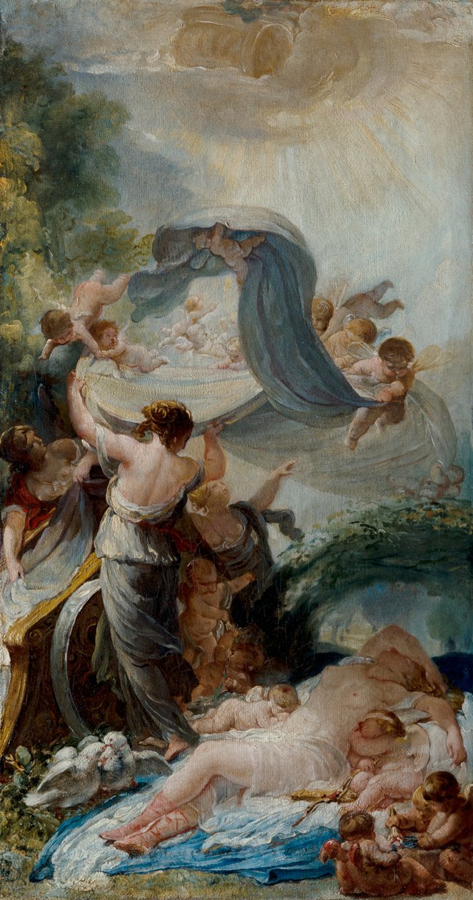 Spící Venuše od Jean Baptiste Deshays