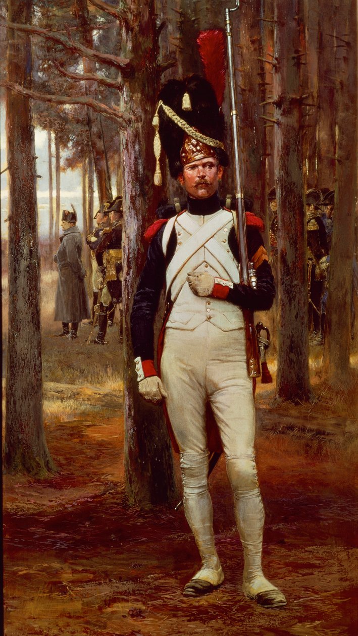 Foot Grenadier of the Imperial Guard, Edouard Detaille od Jean Baptiste Edouard Detaille
