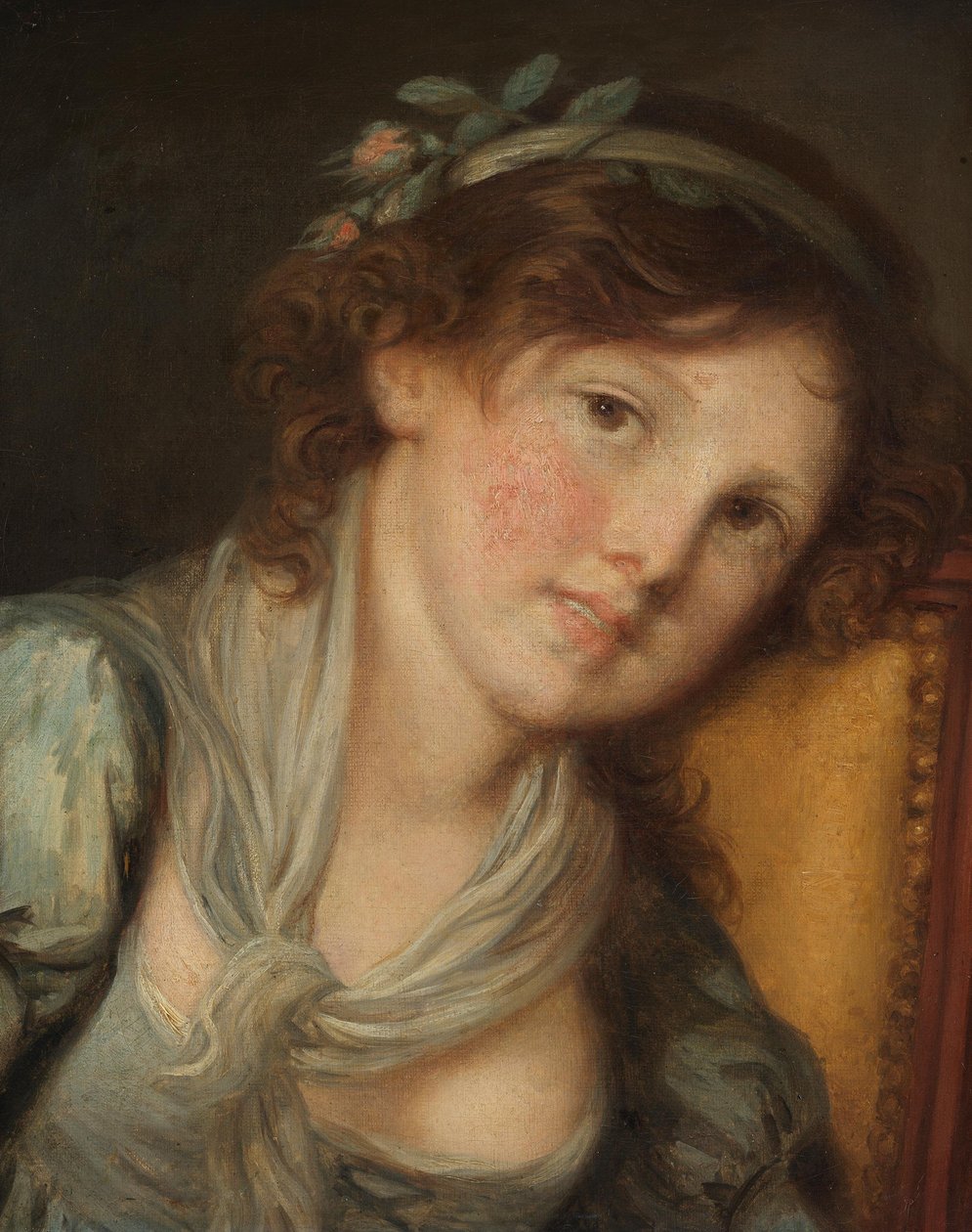 Mladá dívka od Jean-Baptiste Greuze