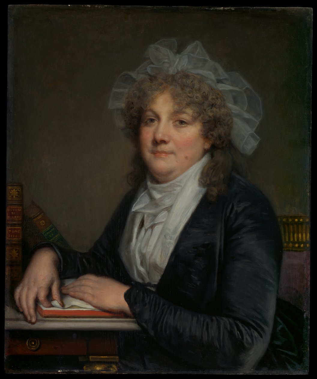 Madame Jean-Baptiste Nicoletová (Anne Antoinette Desmoulins, 1743-1817) od Jean-Baptiste Greuze