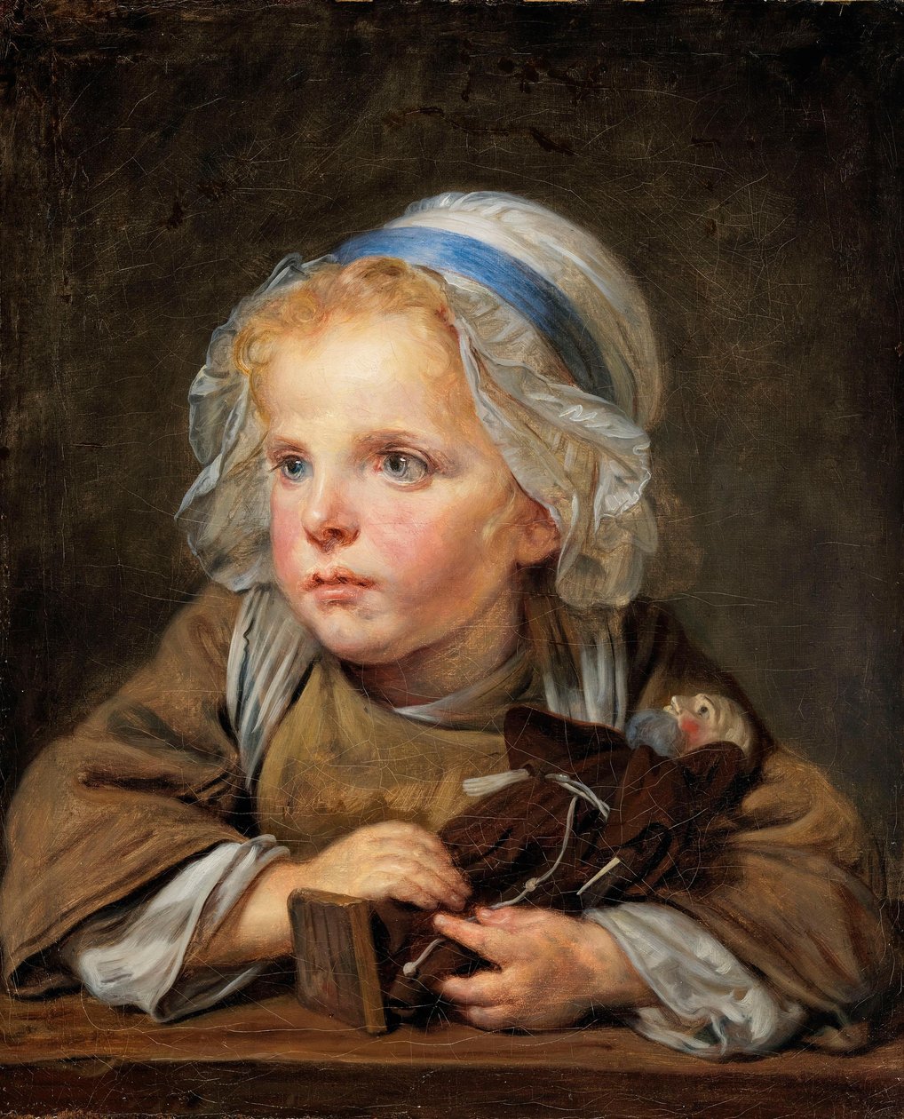 Kapucínská panenka od Jean-Baptiste Greuze