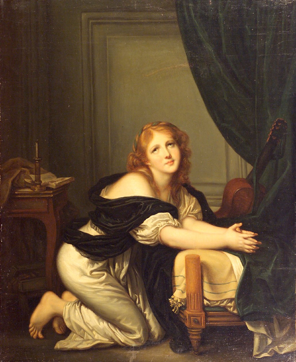 Ranní modlitba od Jean-Baptiste Greuze